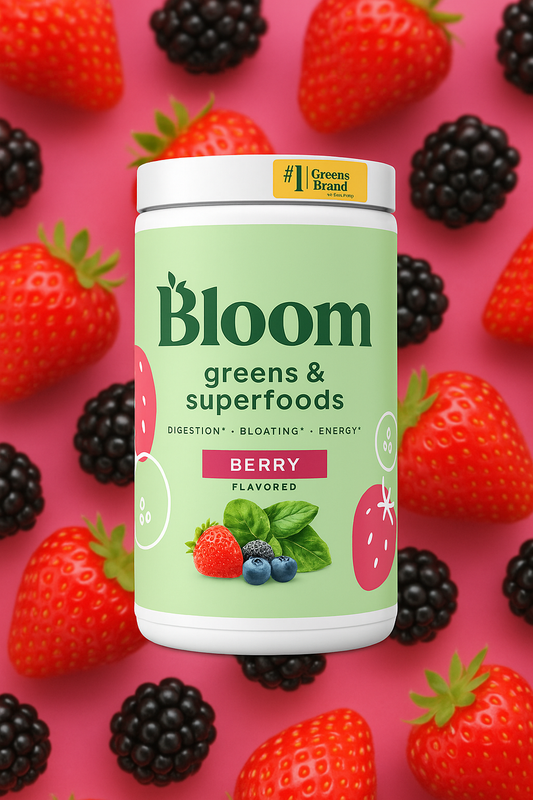 Bloom Nutrition  (325 g) - Suplemento Natural- Despidete De La Hinchazon, Fatiga Y Digestion Lenta Con Solo Un Scood Al Dia
